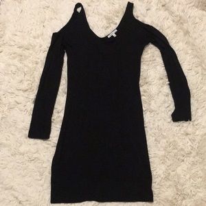 Shoulder showing on dress